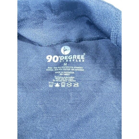 90 Degree By Reflex AcitveWear Jacket Black And Gray Zip Up Womans M - Picture 7 of 8